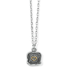 Load image into Gallery viewer, Ferrara Virtue Winged Hearted Pendant Necklace