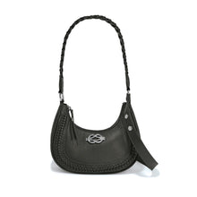 Load image into Gallery viewer, Black Finn Convertible Shoulder Bag