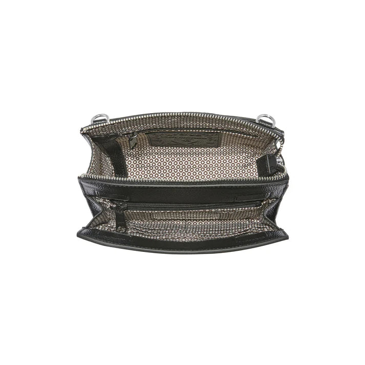 Black Georgette Small Organizer