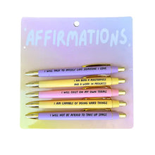 Load image into Gallery viewer, Affirmations Pen Set