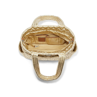 Gold Kameron Metallic Utility Tote