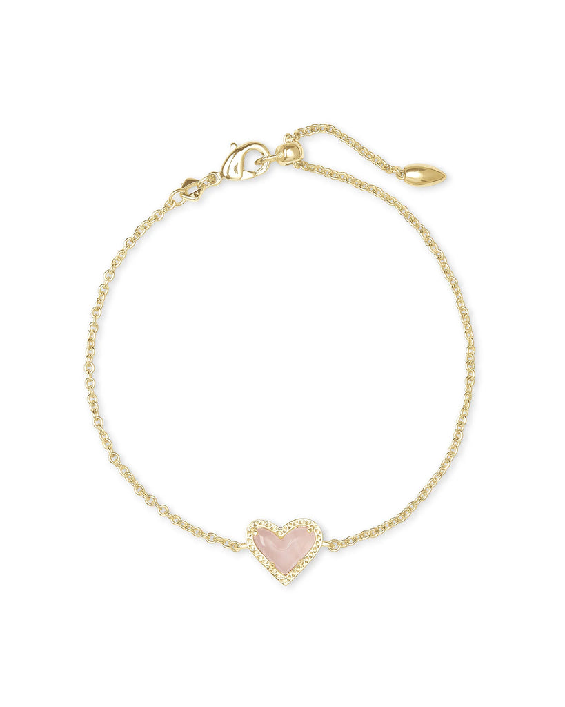 Ari Heart Delicate Chain Bracelet