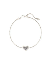 Load image into Gallery viewer, Ari Heart Delicate Chain Bracelet