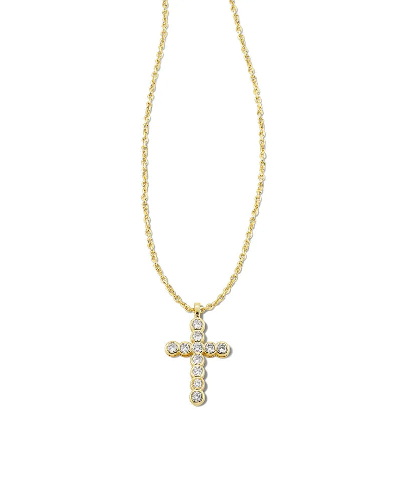 Cross Crystal Pendant Necklace