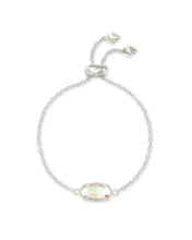 Load image into Gallery viewer, Elaina Silver Adjustable Chain Bracelet