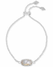 Load image into Gallery viewer, Elaina Silver Adjustable Chain Bracelet