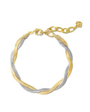 Hayden Chain Bracelet In Mixed Metal