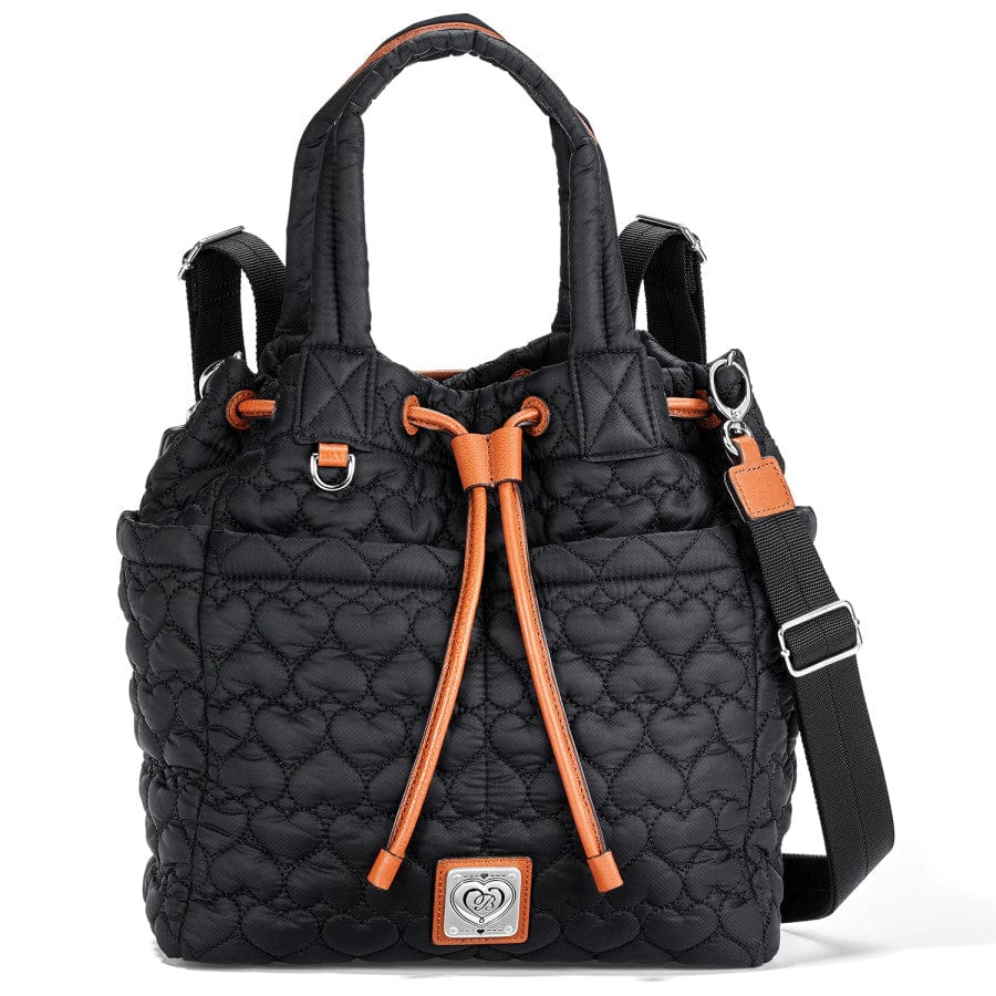 Black Kenny Convertible Backpack