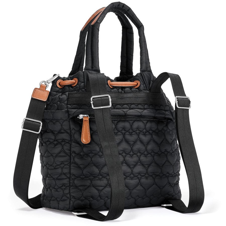Black Kenny Convertible Backpack