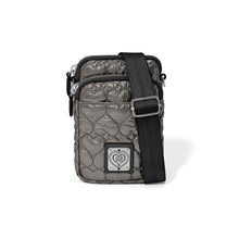 Load image into Gallery viewer, Pewter Kora Metallic Mini Utility Bag