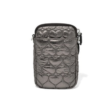 Load image into Gallery viewer, Pewter Kora Metallic Mini Utility Bag