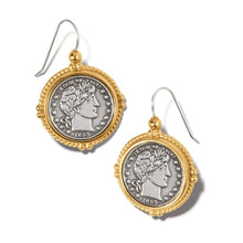 Load image into Gallery viewer, Lady Liberty French Wire Earrings