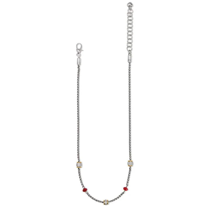 Meridian Red Short Necklace