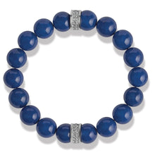 Load image into Gallery viewer, Meridian Stretch Bracelet Blue