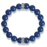 Meridian Stretch Bracelet Blue