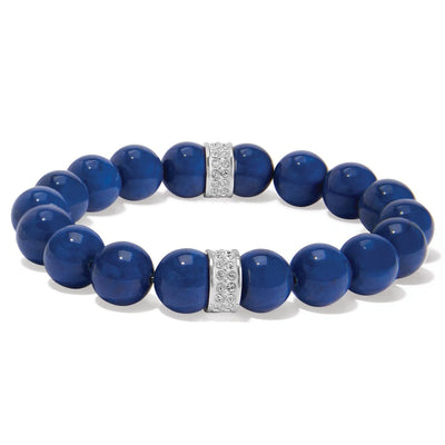 Meridian Stretch Bracelet Blue