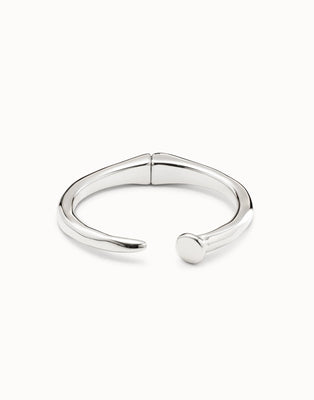 Nail shaped bangle bracelet