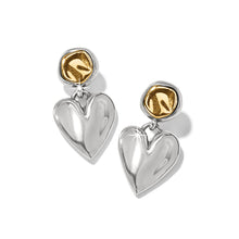 Load image into Gallery viewer, Cascade Heart Post Earrings