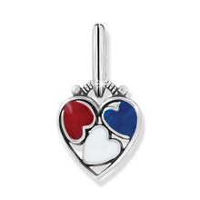 Load image into Gallery viewer, Patriotic Heart Charm