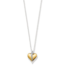 Load image into Gallery viewer, Precious Heart Two Tone Petite Necklace