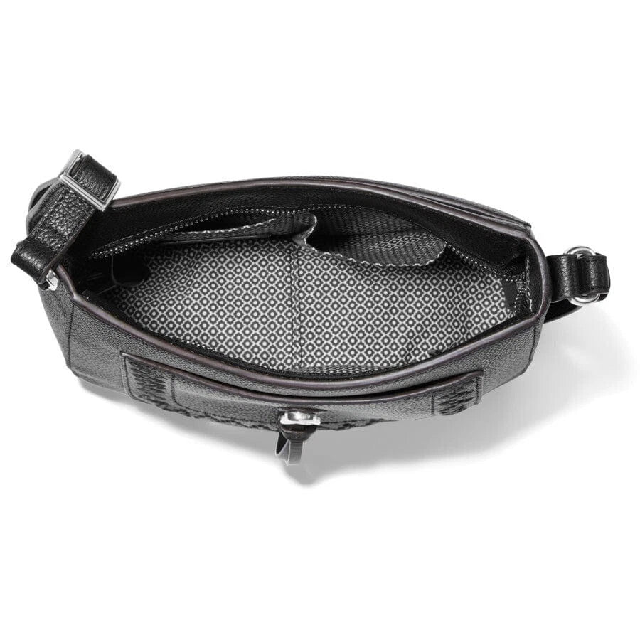 Black Interlok Orla Crossbody Bag