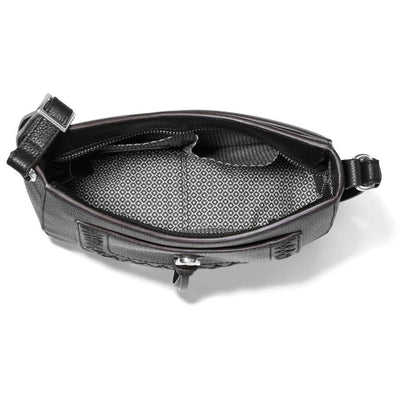Black Interlok Orla Crossbody Bag