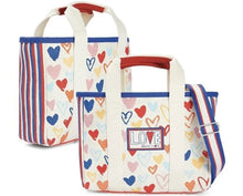 Load image into Gallery viewer, Tote Bag Mini Red White and You Canvas