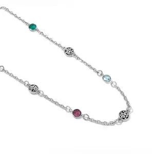 Elora Gems Dots Long Necklace