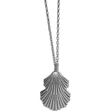 Load image into Gallery viewer, Silver Shells Two Tier Necklace