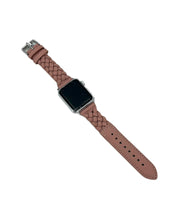 Load image into Gallery viewer, Sutton Braided Leather Watch Band - Pink Sands