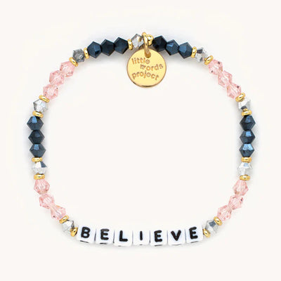 Believe Little Words Project Bracelet