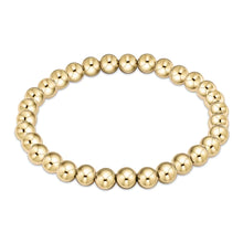Load image into Gallery viewer, Classic Gold 6mm Bead Bracelet