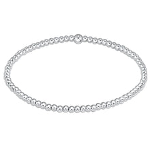 Load image into Gallery viewer, Classic Sterling 2.5mm Bead Bracelet