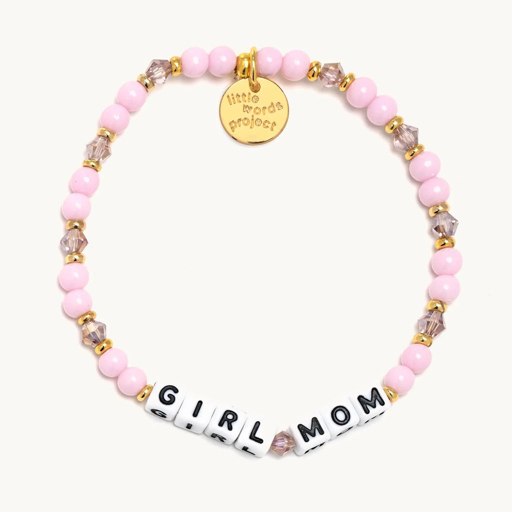 Girl Mom Little Words Project Bracelet