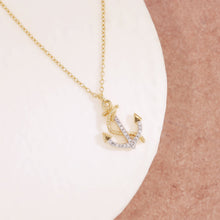 Load image into Gallery viewer, Anchor the Day Necklace