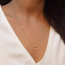Load image into Gallery viewer, One With the Oval Necklace