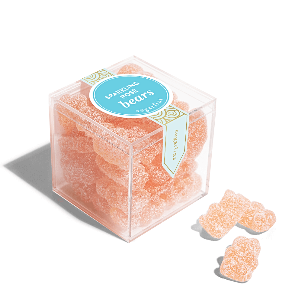 Sparkling Rosé Bears Candy Cube