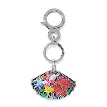 Load image into Gallery viewer, Kyoto In Bloom Fan Handbag Fob