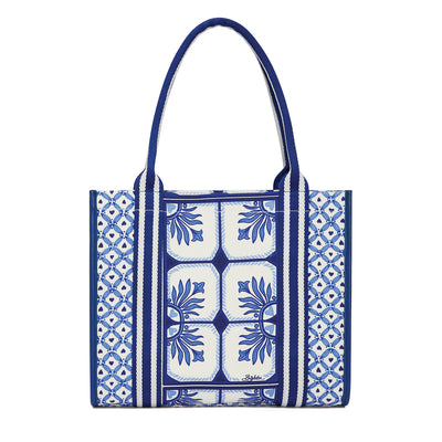 Lovely Tiles Canvas Carry All