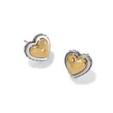 Load image into Gallery viewer, Pretty Tough Petite Heart Post Earrings
