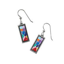 Load image into Gallery viewer, Colormix Block French Wire Earrings