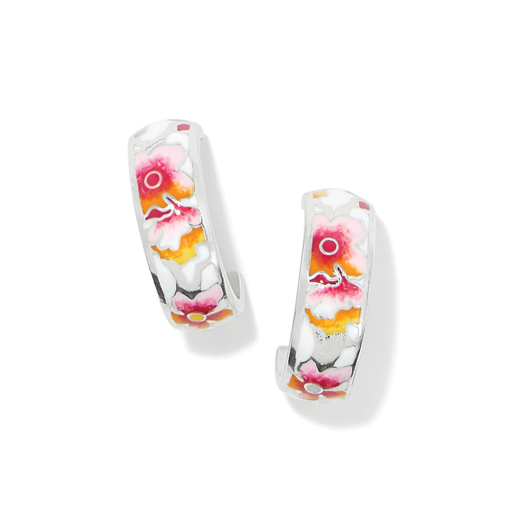 Kyoto In Bloom Sakura Hoop Earrings