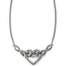 Load image into Gallery viewer, Interlok V Heart Necklace