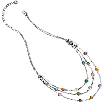 Elora Gems Multi Layer Necklace