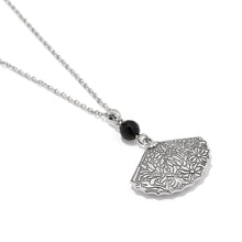 Load image into Gallery viewer, Kyoto In Bloom Fan Petite Necklace