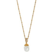Load image into Gallery viewer, Everbloom Pearl Drop Necklace