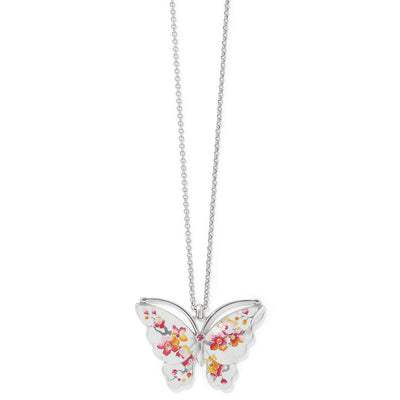 Kyoto In Bloom Sakura Butterfly Necklace
